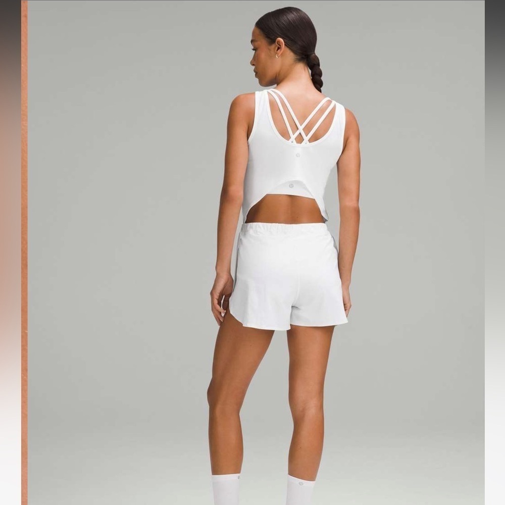 Lululemon Open-Back Running Romper 3" White Size 10
NEW WITH TAGS - Picture 1 of 9